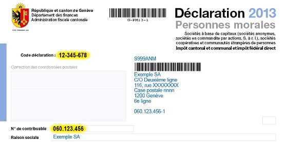 Demande de Délai de Déclaration anonyme - Administration Fiscale ...