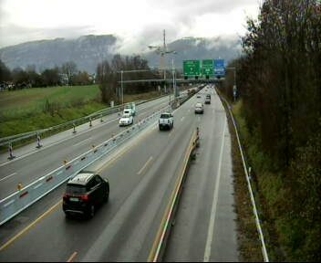 Webcam autoroute Suisse - Genève - A1 direction Lausanne/France