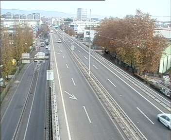 Webcam autoroute Suisse - Carouge (La Praille) - A1a direction Genève