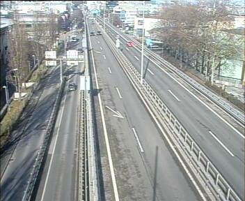 Webcam autoroute Suisse - Carouge (La Praille) - A1a direction Genève