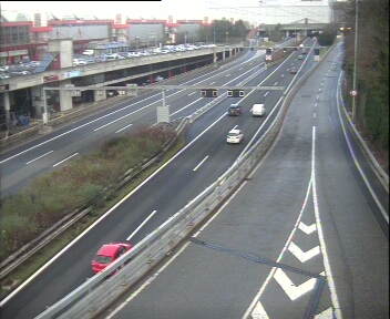 Webcam autoroute Suisse - Cointrin (Aéroport Genève) - A1 direction Lausanne