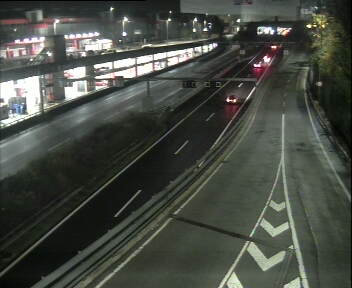 Webcam autoroute Suisse - Cointrin (Aéroport Genève) - A1 direction Lausanne
