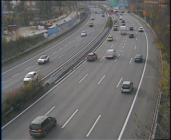 Webcam autoroute Suisse - Cointrin (Aéroport Genève) - A1 direction France