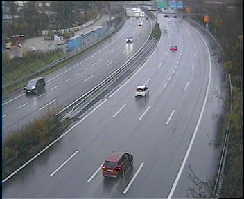 Webcam autoroute Suisse - Cointrin (Aéroport Genève) - A1 direction France