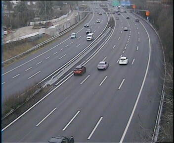 Webcam autoroute Suisse - Cointrin (Aéroport Genève) - A1 direction France